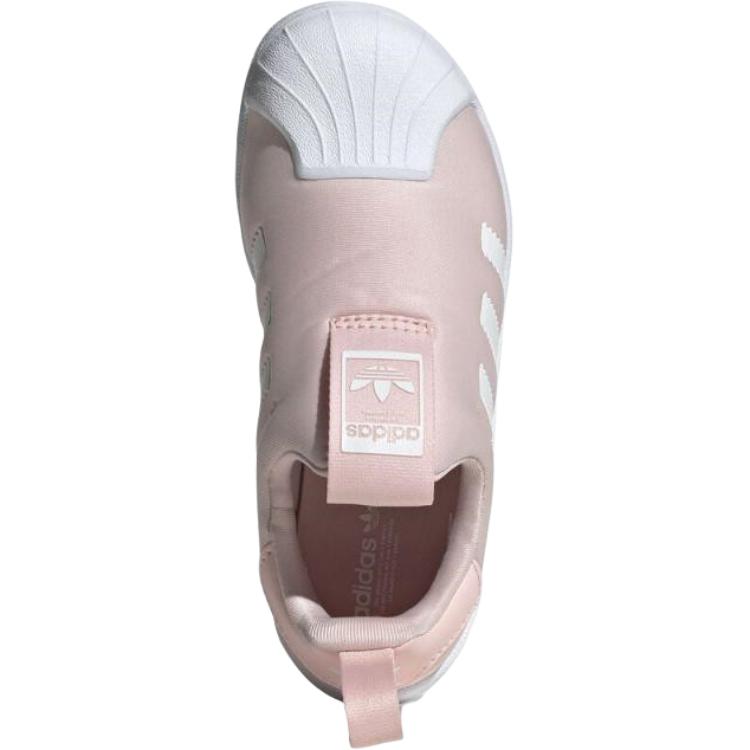 Adidas Originals Superstar 360 Comfortable Fashion Versatile Low-Top Kids Casual Shoes Kids Casual Shoes Pink KI8792