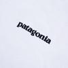 Patagonia Логотип Ответственность Размер 38518 Мужская футболка с длинным рукавом P-6, Белый, Маленький,