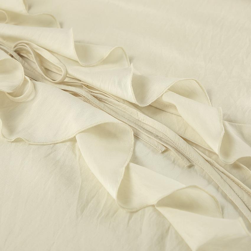 Женский весенне-летний дизайн с оборками, модный повседневный галстук, кардиган, топ, шорты, костюм