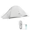 Палатка Naturehike Cloudup UL New кг для гор, обтекаемая, класс 7, ветро- и водонепроницаемая, 15D, прочная и легкая, расширенная, сумка для быстрого хранения в комплекте, в комплекте соло
