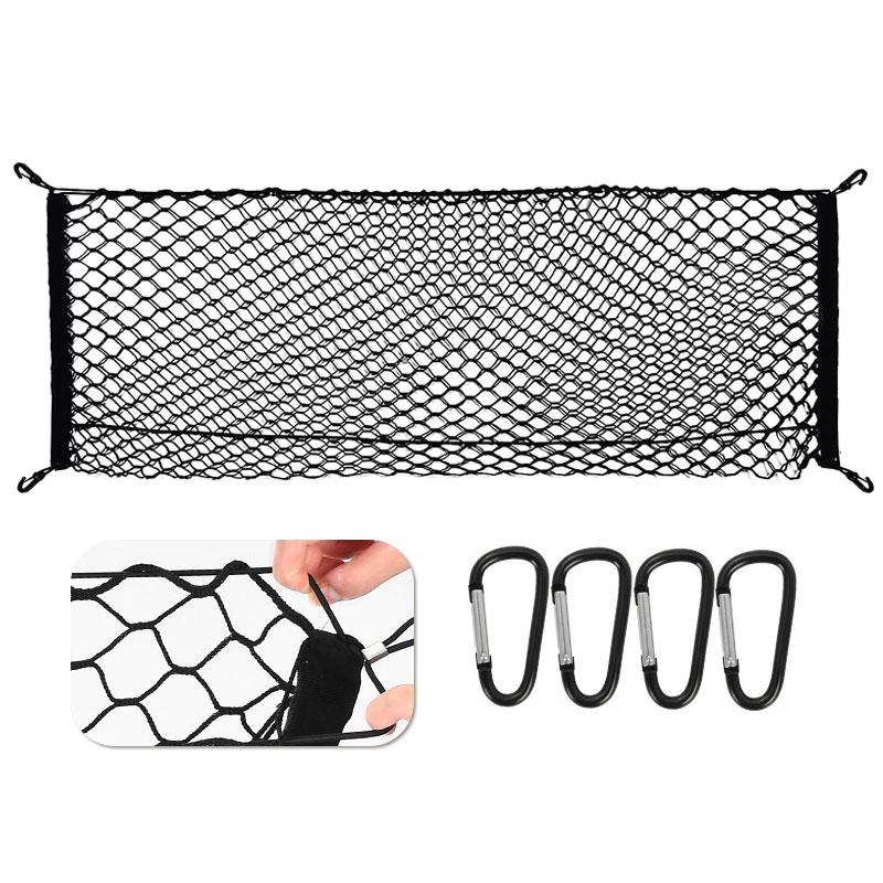 Грузовая сетка кузова грузовика для кузова пикапа 50 дюймов;х18 дюймов;,Сетка для грузовых автомобилей премиум-класса для органайзеров и хранения багажника