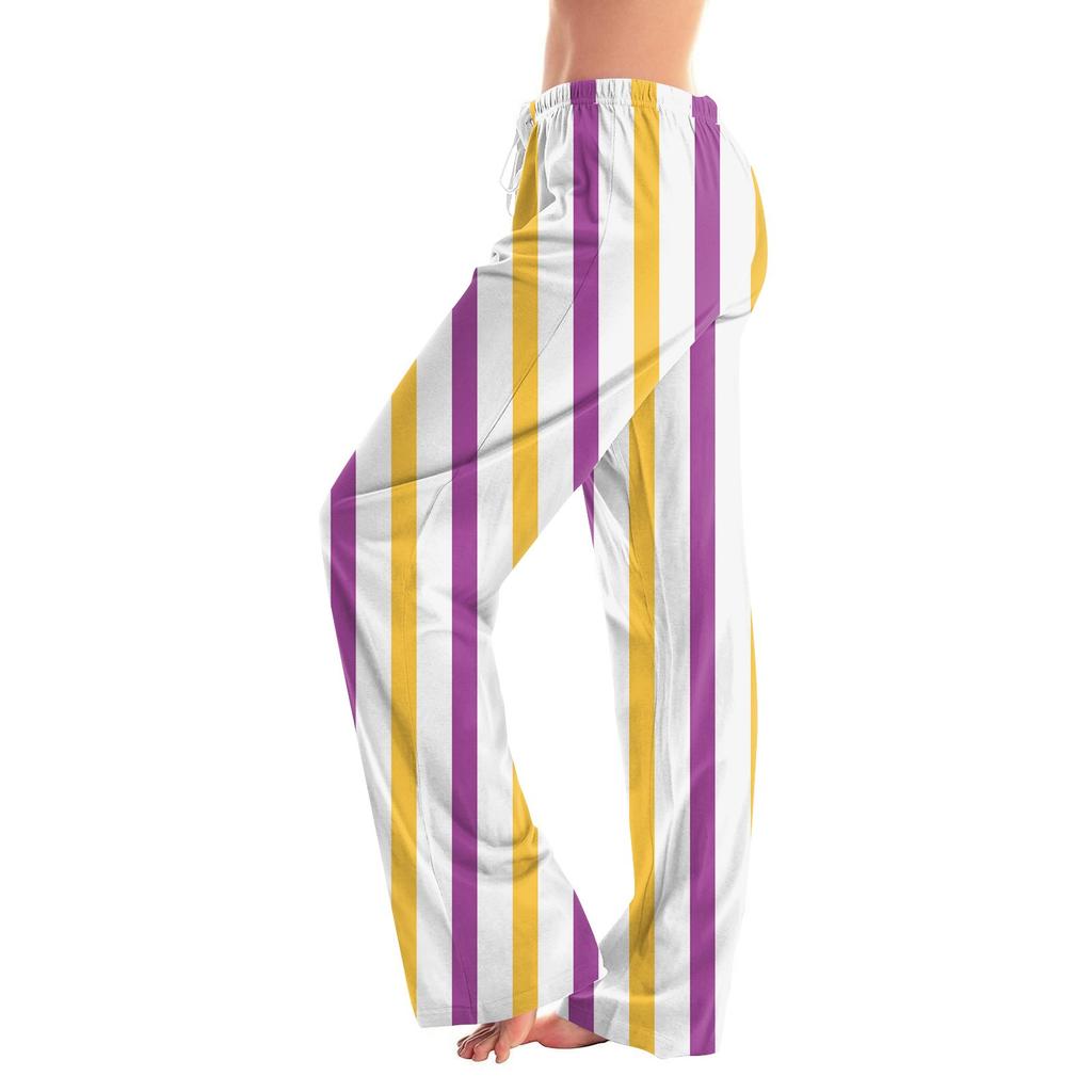 Женские модные свободные повседневные брюки с пасхальным принтом