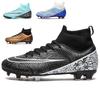 New Low-top Men's and Women's AG Long Nails Competition Football Shoes TF Broken Nails Children's Outdoor Sports Grass Football Shoes