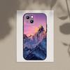 Ультратонкий чехол из ТПУ Snow Mountain для iPhone 6-16ProMax/SamsungS7-S24Ultra/Redmi13TPro - ударопрочный, устойчивый к царапинам, рельефный чехол CameraSafe