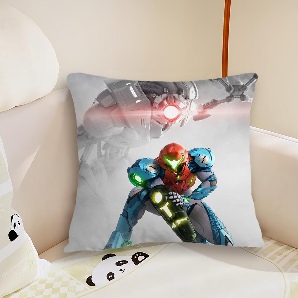 Горячая игра M-Metroid Наволочка Чехол на подушку для дивана в гостиной Подходит для украшения дома спальни комнаты