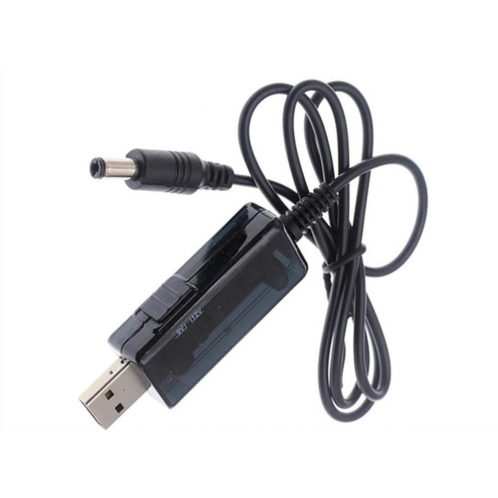 USB-кабель повышающего преобразователя 5 В постоянного тока в 9 В, 12 В, повышающий кабель питания с разъемом постоянного тока 5,5x2,1/2,5 мм 3,5x1,35 мм
