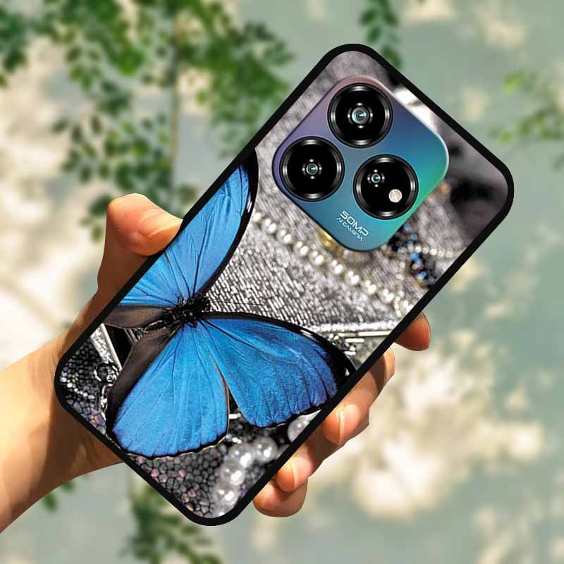 For ZTE Blade V60 Design Case V60Vita Luxury Fashion Soft Silicone Shockproof Phone Case For ZTE Blade V60 Vita Back Cover Coque