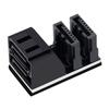2x SATA 7-контактный адаптер-конвертер Plug and Play 90/180 градусов SATA-адаптер с углом вверх SATA 7-контактный адаптер для материнской платы настольного компьютера