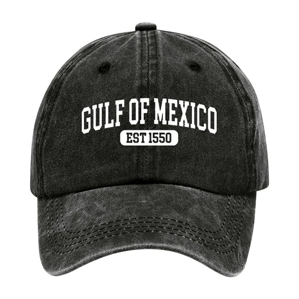 Кепка бейсболка Винтажная кепка для гольфа Папина кепка из стираного хлопка Кепка тракер Регулируемая спортивная солнцезащитная шляпа Мужская Женская кепка