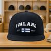 Финляндия Флаг Основан в 1917 г. Принт Бейсболка Полиэстер Регулируемая Snapback Кепка Повседневная Для улицы