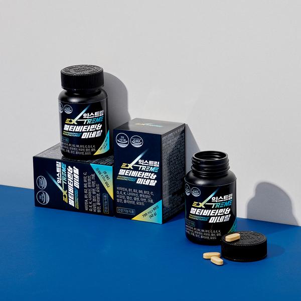 Extreme Multivitamin Mineral 700мг, 60 таблеток, 1 единица, корейский незаменимый продукт здорового питания