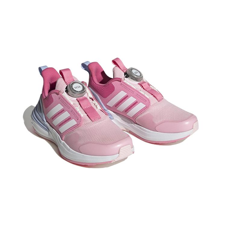 adidas RapidaSport BOA J Clear Pink Детские кроссовки Cloud-White Bliss-Pink IE6834