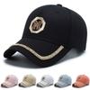 Baseball Cap Women's Spring Summer Embroidered Sunshade Cap With Diamond Cap