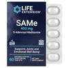 SAMe, S-adenosyl-methionine, 400 Mg, 60 Enteric-coated Vegetable Tablets