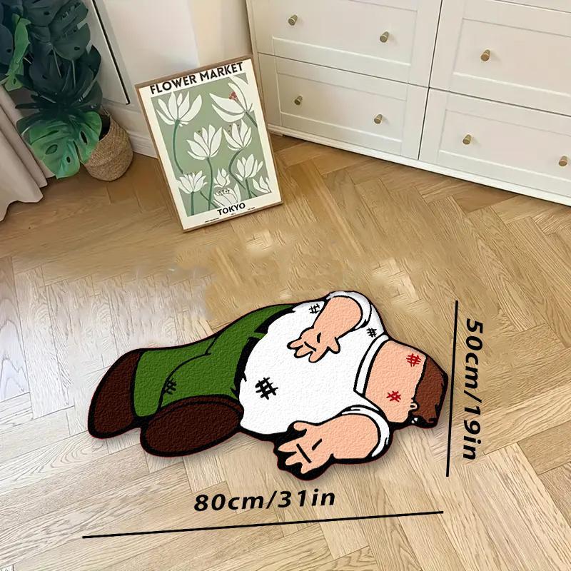 Мягкие фигурные коврики VIKAMA Мультяшные веселые напольные коврики Придверный коврик Коврик-приветствие Коврик для спальни Ковер для гостиной Домашний декор