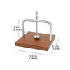 Countertop Napkins Holder Tissue Holder Wooden Base Decoration Paper Towel Rack Tissue Dispenser for Hotel Office Farmhouse