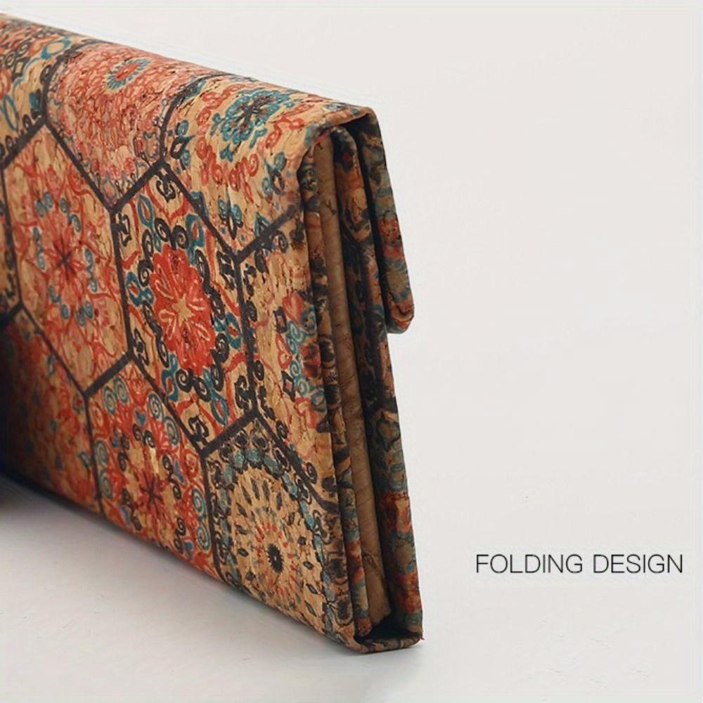 Винтажный складной треугольный футляр для очков-тотем для женщин, персональная коробка для очков, портативный дорожный футляр для хранения очков