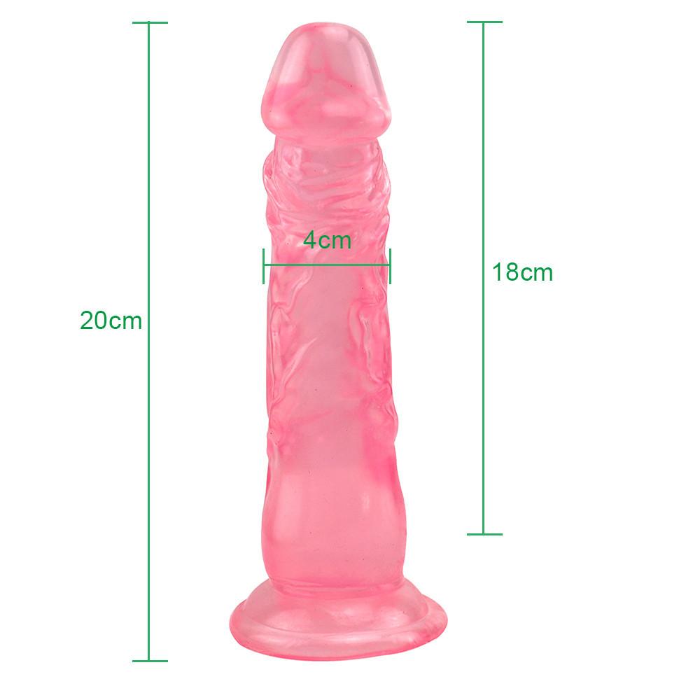 Женский TPE фаллоимитатор на присоске мастурбатор массажер влагалище для взрослых секс-игрушки
