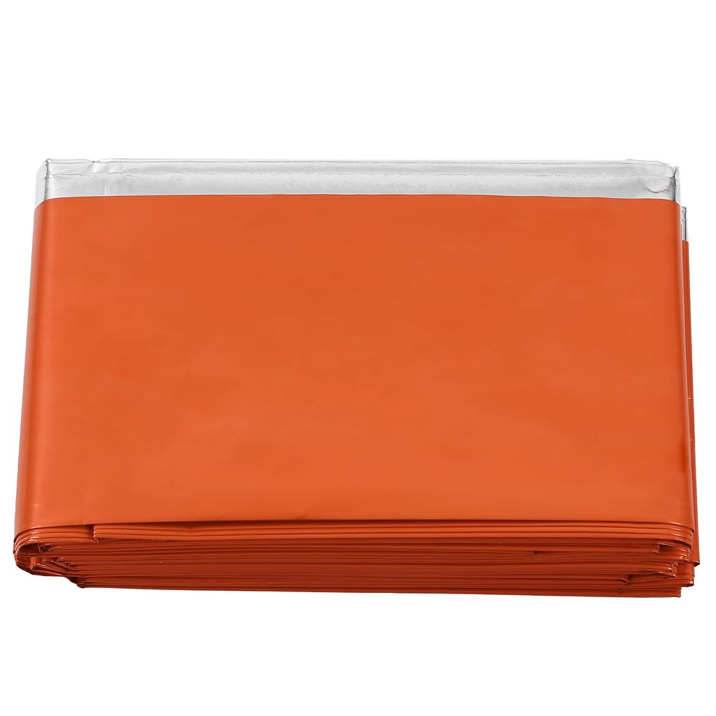 Аварийное одеяло, светоотражающее оранжевое аварийное одеяло для выживания в походе на открытом воздухе