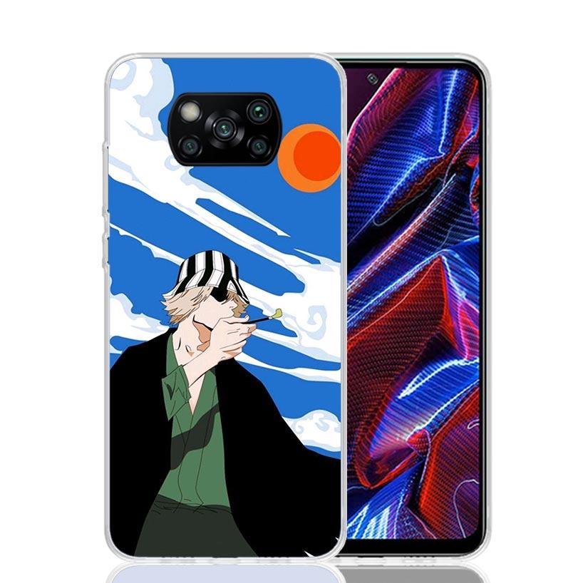Чехол для телефона Bleach Kisuke Urahara для Xiaomi Poco X7 X6 X5 Pro F7 Ultra Redmi 15C 15 13 13C 12 12C 10 10A 10C 9 9A 9C 9T Обложка Po