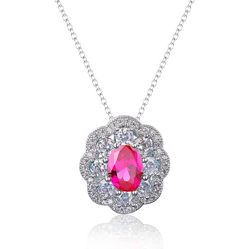 Ожерелье-подвеска с изумрудно-зеленым драгоценным камнем, высококачественное ювелирное изделие из стерлингового серебра 925 пробы для женщин