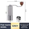 New Manual Coffee Grinder,Adjustable Size Bean Grinder,Stainless Steel Core, for Making Hand-brewed Coffee and Home Use