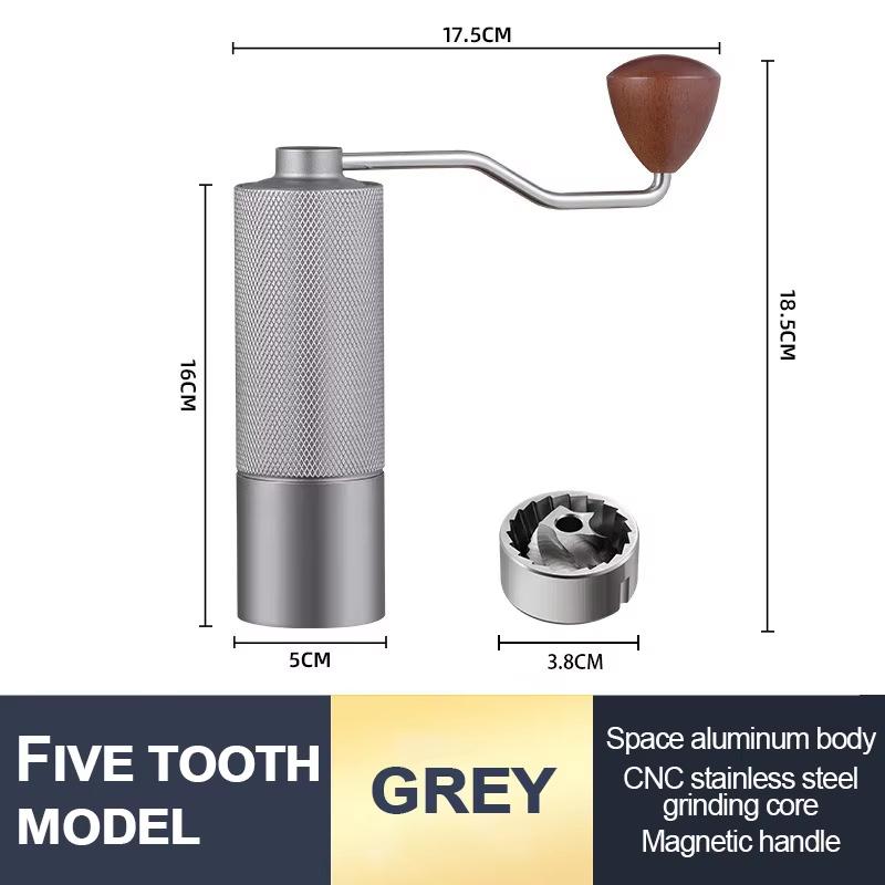 New Manual Coffee Grinder,Adjustable Size Bean Grinder,Stainless Steel Core, for Making Hand-brewed Coffee and Home Use