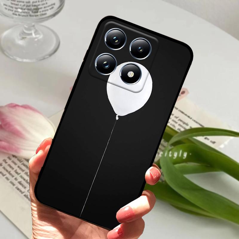 Чехлы Для Xiaomi 14T Бампер Оболочка Mi 14T Силиконовый Мягкий ТПУ Матовый Чехол Для Телефона Для Xiaomi 14T Pro 5G Милый Мультяшный Coque Funda Capa