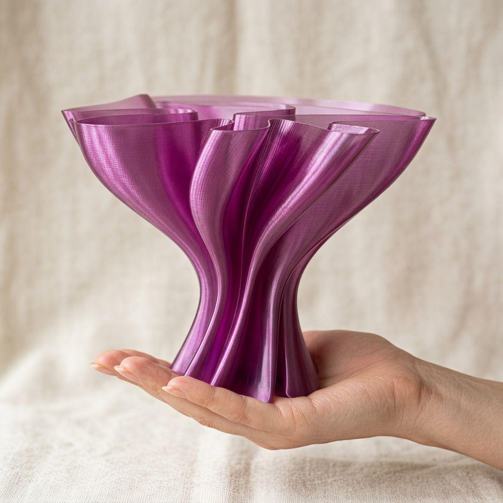 Creative Desktop Ornament 3D Printed Flower Display Container Home Decor Flower Bouquet Vase Home