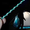 50 м 4 мм Светоотражающий паракорд Веревка для палатки Веревка для кемпинга Навес Укрытие Тент Веревка-ползунок Оттяжка Внешние оттяжки фиксированная веревка