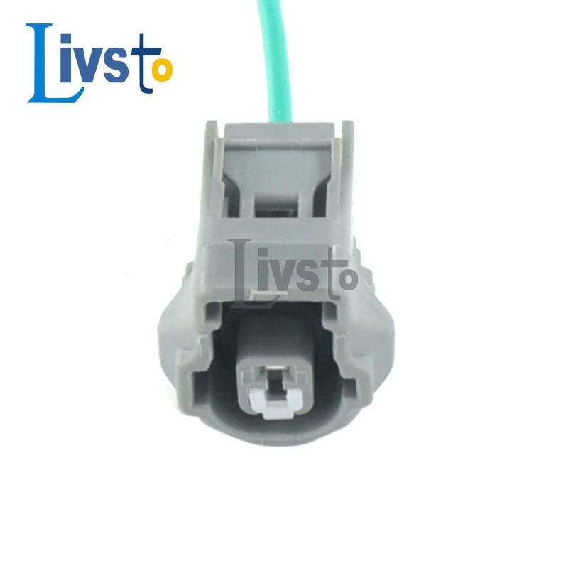 1 Sets 1 Pin Waterproof Auto Connector 2JZ Knock Sensor Plug Wire Harness Pigtail For Toyota Lexus 90980-11166 7283-1015-10