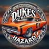 Винтажная ретро металлическая жестяная табличка Duke, 8 дюймов, для деревенского домашнего бара, настенный декор