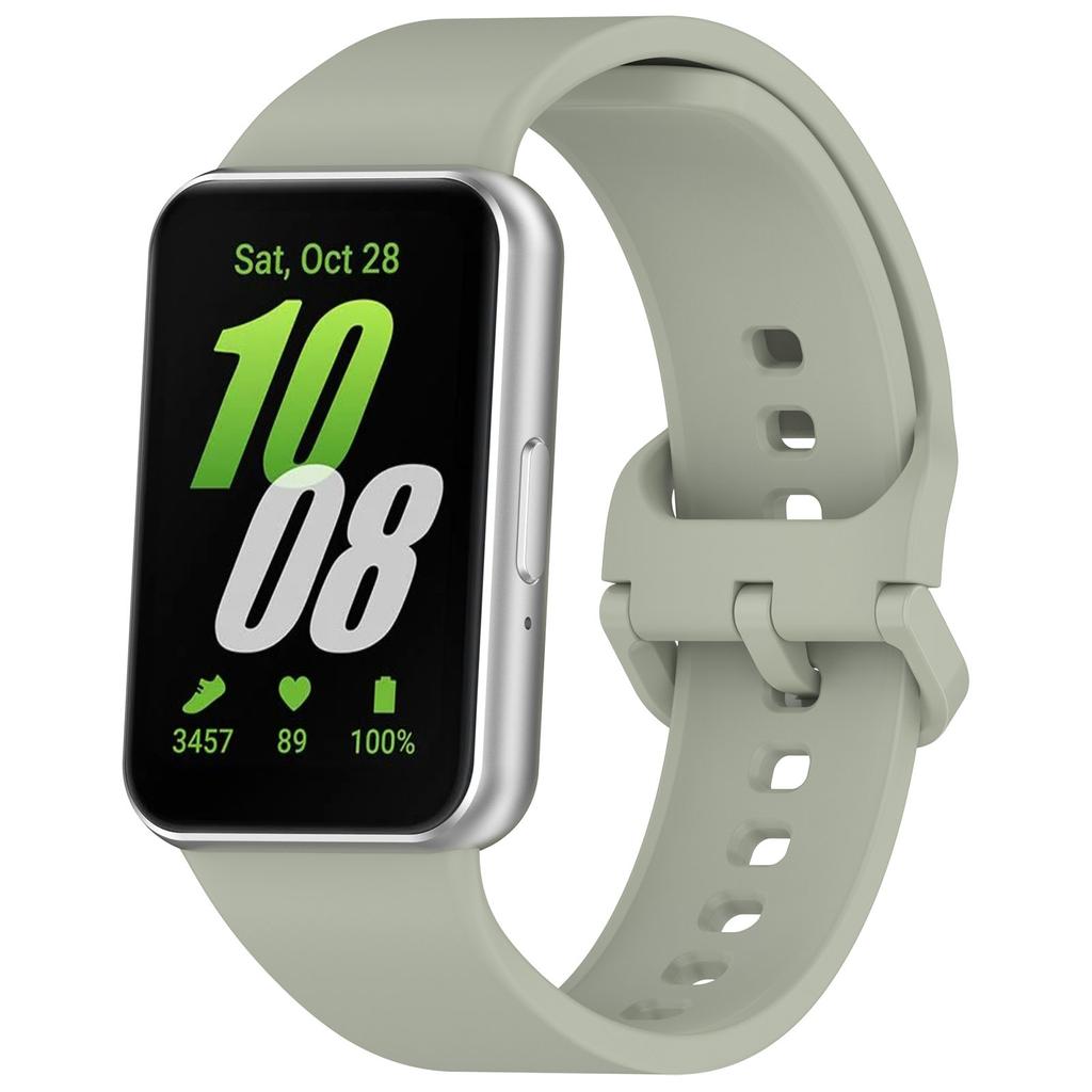 Спортивный силиконовый ремешок для Samsung Galaxy Fit 3 Браслет для умных часов Резиновый браслет Correa для Samsung Galaxy Fit3 Ремешки Аксессуары