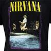 Подарок для фанатов группы Nirvana Черная футболка Хлопок Все размеры Унисекс футболка