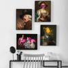 Famous Spoof Creative Portrait Pictures Canvas Paintings Posters and Prints Wall Art Pictures for Living Room Wall Decor No Frame