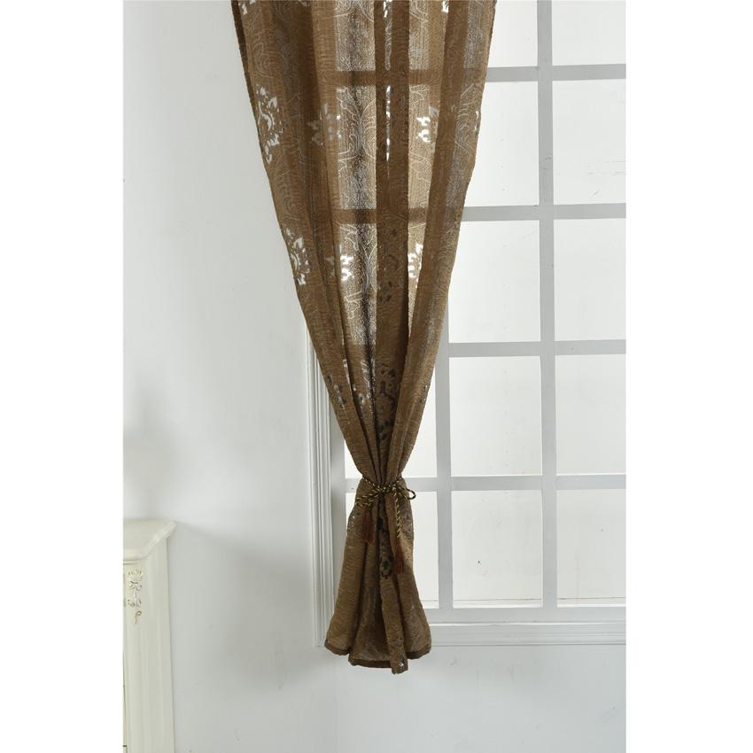 Цветы Цветочные ажурные кружевные прозрачные шторы для спальни, гостиной, кухни, занавески для окон, шторы для спальни, серапе