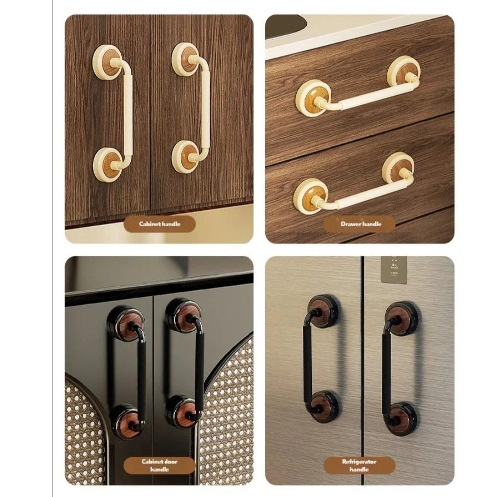 Anti-slip Suction Cup Door Handle Removable Wardrobe Door Handle Glass Door Handrail  Bathtubs