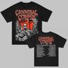 Cannibal Corpse Североамериканский тур 2025 Мерч Graveside Тур 2025 Футболка