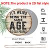 2D Flat Aluminum Vintage French Signage Wall Decor 7.87 Inch X 7.87 Inch. Suitable for Farms, Gardens, Bars, Garages, Outdoor Spaces, Living Rooms