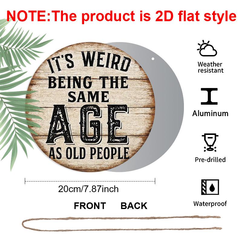2D Flat Aluminum Vintage French Signage Wall Decor 7.87 Inch X 7.87 Inch. Suitable for Farms, Gardens, Bars, Garages, Outdoor Spaces, Living Rooms