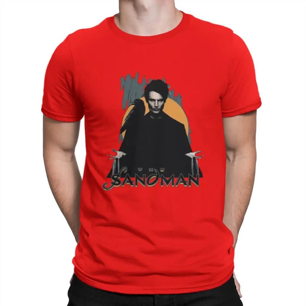 Raven And Sandmans T-Shirt The Sandman Funny Cotton Tees Crewneck Short Sleeve T Shirts Party Clothing Unisex