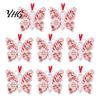 Festive Tree Hanging Decor Butterfly Cash Gift Ornament, Christmas Money Holder with Gifts for Family Friends Print, Acrylic Pendant Surprise Giving,