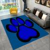 Подошва для домашних животных, 3D-коврик, большой ковер, ковер для гостиной, спальни, дивана, коврик для украшения, детский нескользящий напольный коврик