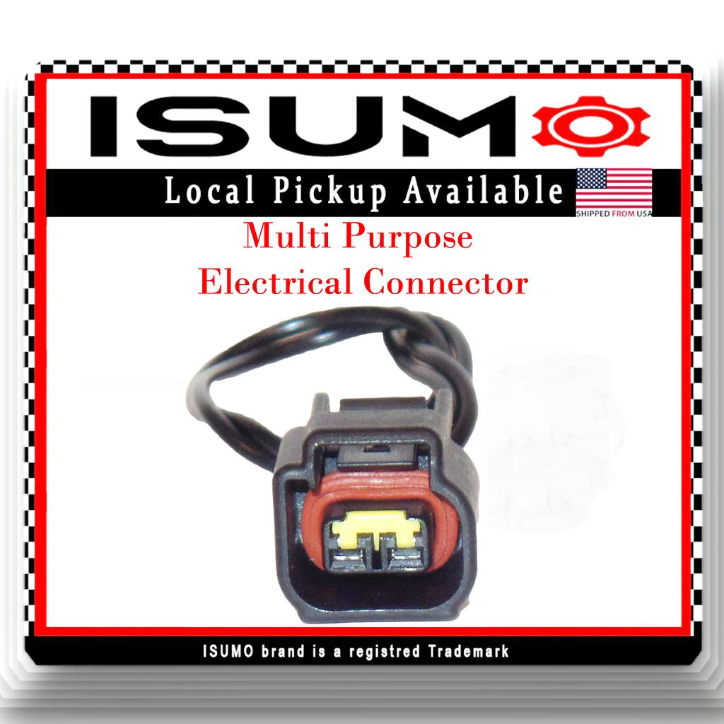 Multi Purpose 2 Wires Electrical Connector Fits: Chevrolet Ford Mazda Mercury &