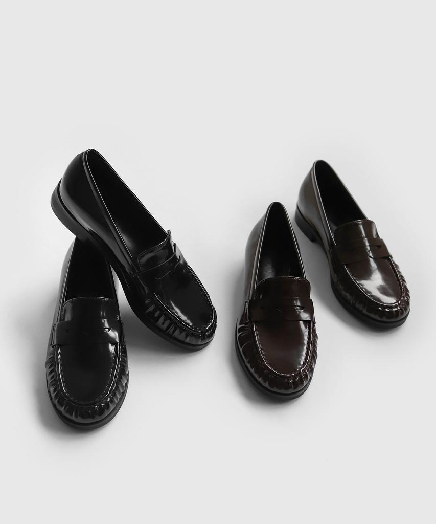 Лоферы Sappun Fred с морщинами Penny Loafers (2.5cm)
