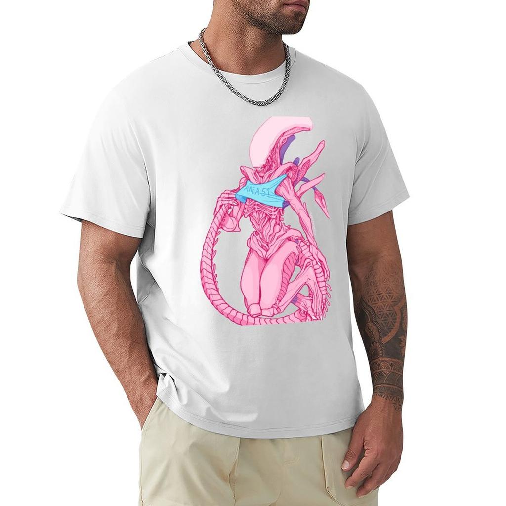 Pinky Space Tshirt Large Size Breathable Tee