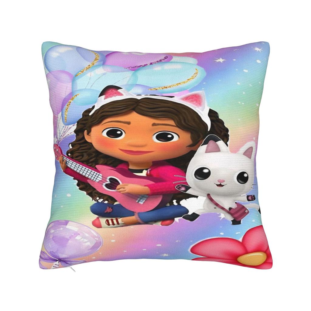 Y2K Sofa G-Gabbys dollhouses cartoonDecoration Pillowcases Merch Pillow Covers Square Multiple Sizes