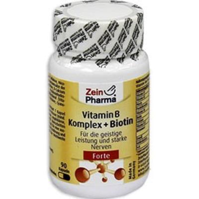 Zein Pharma Витамин B Комплекс + Биотин Форте 90 капсул
