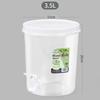 Plastic Cold Kettle Household Fruit Drink Cola Container Beer Barrel Large-capacity Food Storage Box with Faucet Herbal Teapot Water Bottle Cup Pots