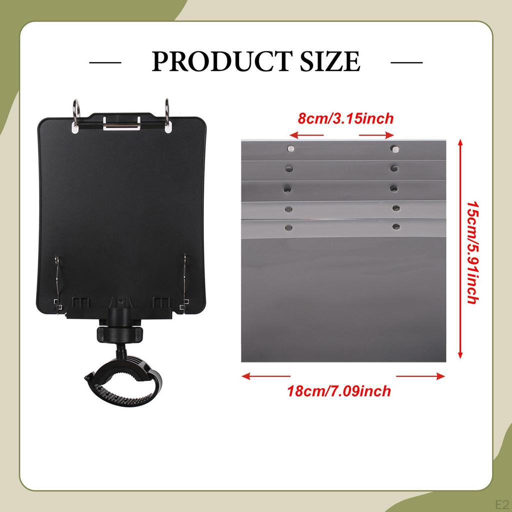 Instrument Sheet Holder Clarinet Music Stand Practice Practical Stable Marching Band Lyre